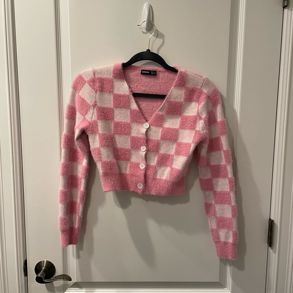 Pink Shein sweater